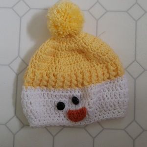 Knitted Snowman Hat